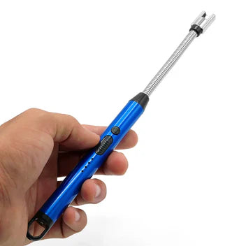 USB rechargeable electric arc lighter with flexible windproof neck for kitchen BBQ and gas stove by STORIYO
