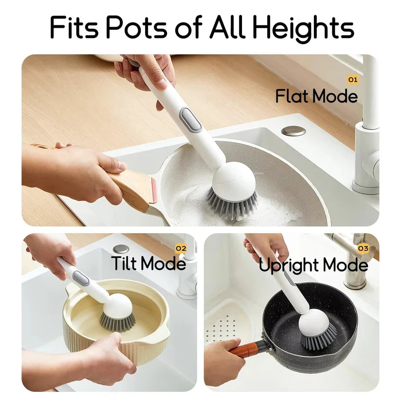 360° Multi-Purpose Cleaning Brush for kitchen, bathroom and tile cleaning by STORIYO