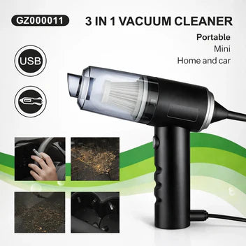 Powerful Mini Vacuum cleaner for car, home and office by STORIYO