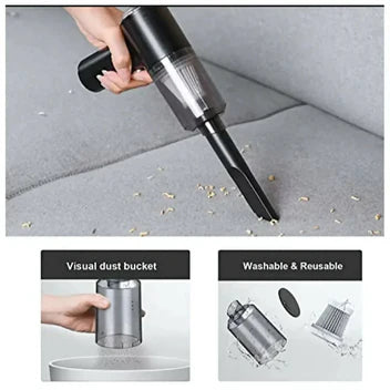 Powerful Mini Vacuum cleaner for car, home and office by STORIYO